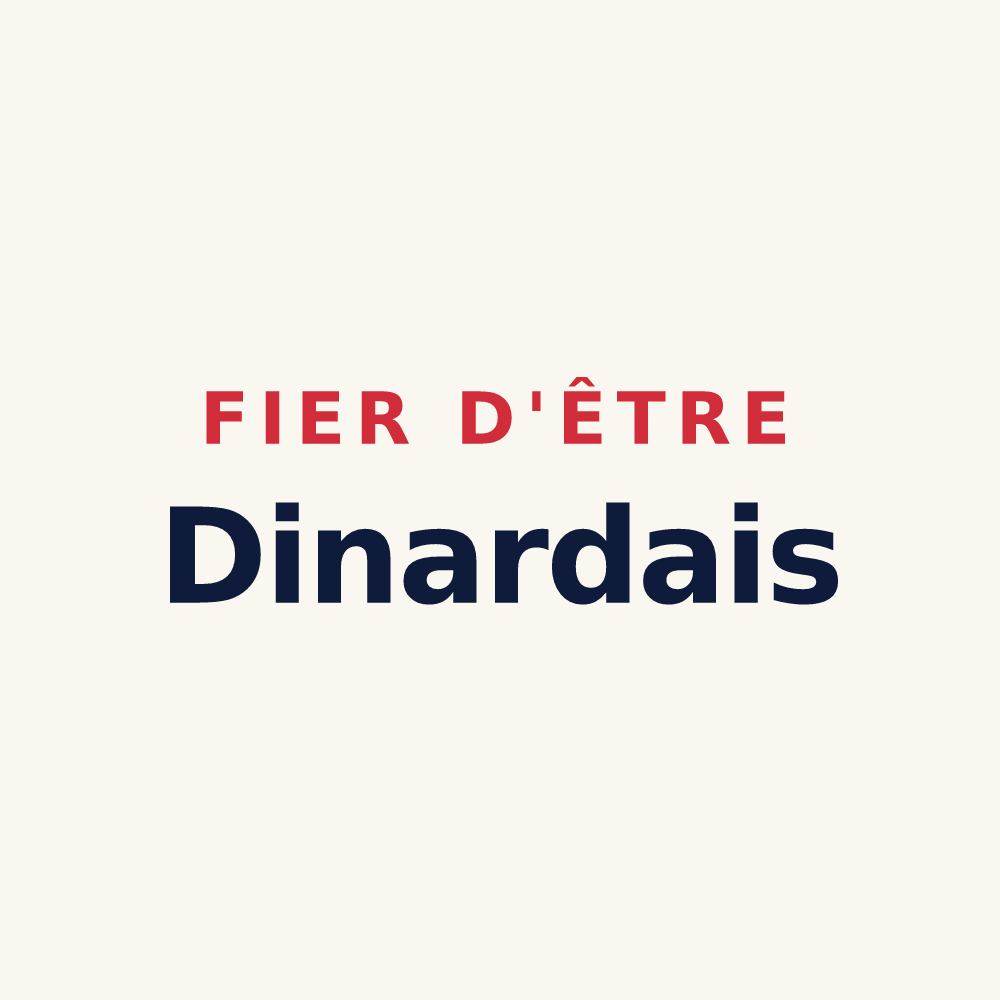 Tasse « Fier d'être Dinardais » — design pour Dinard