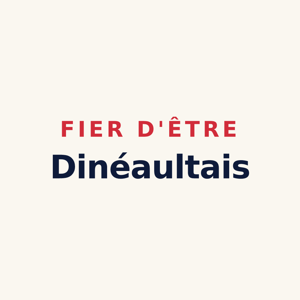 Tasse « Fier d'être Dinéaultais » — design pour Dinéault