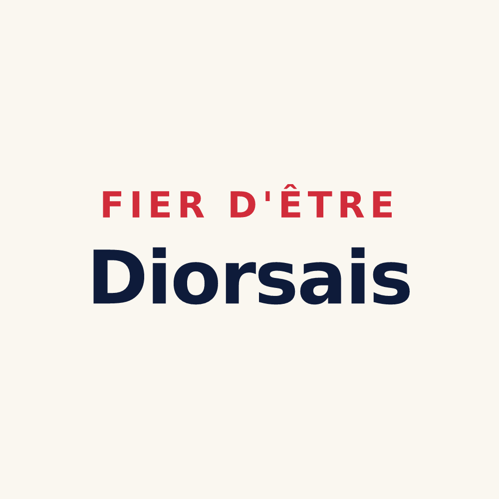 Tasse « Fier d'être Diorsais » — design pour Diors