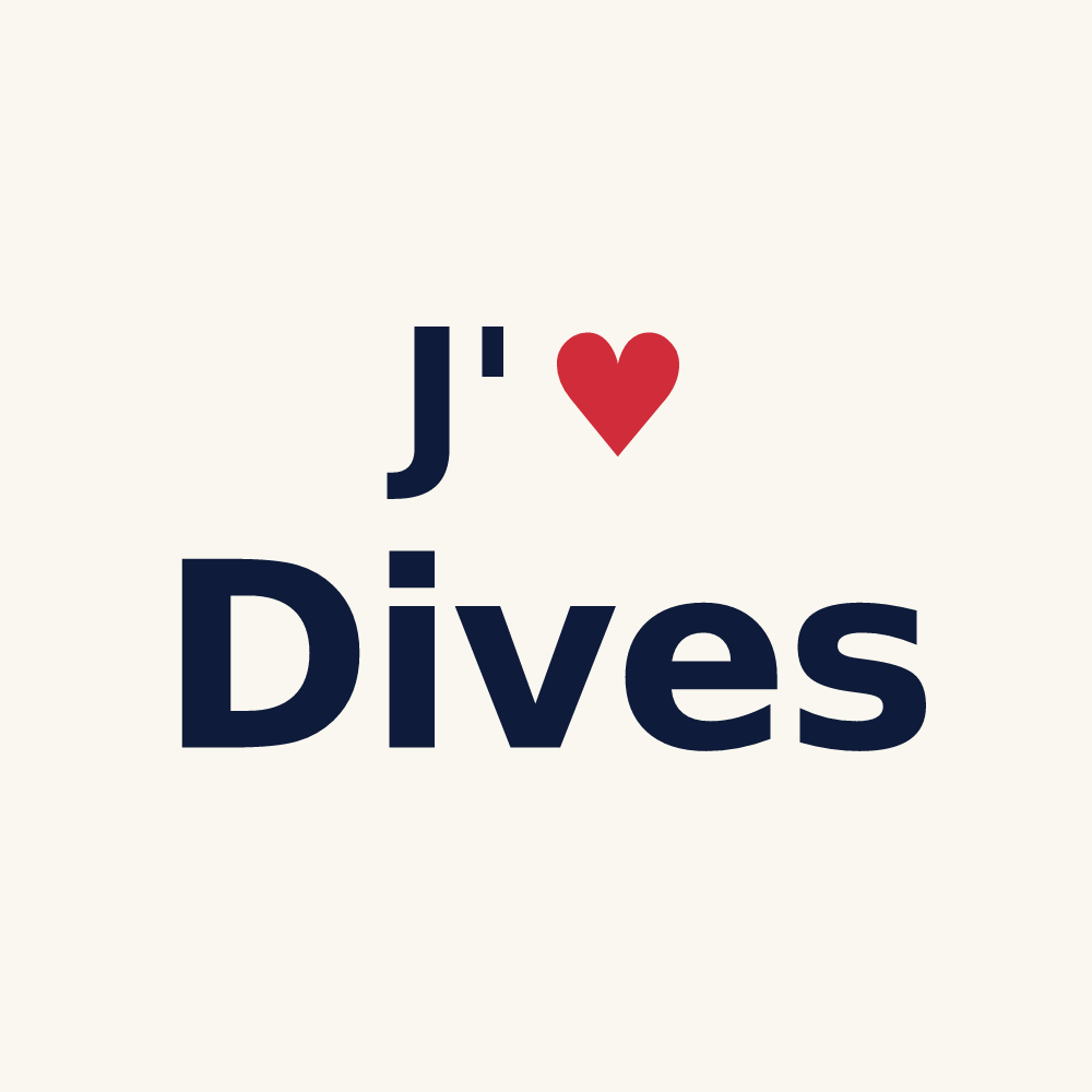 Tasse personnalisée Dives — design J'aime Dives