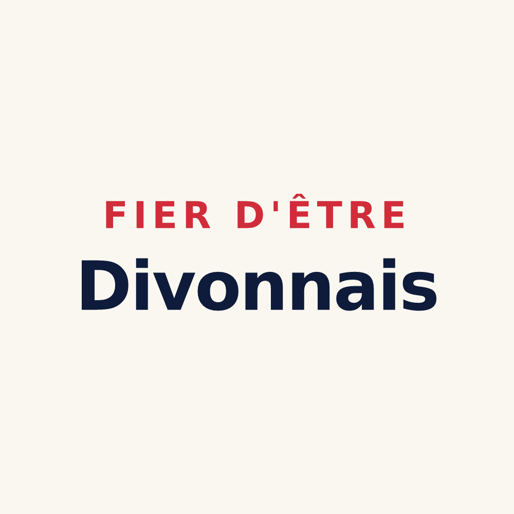 Tasse « Fier d'être Divonnais » — design pour Divonne-les-Bains