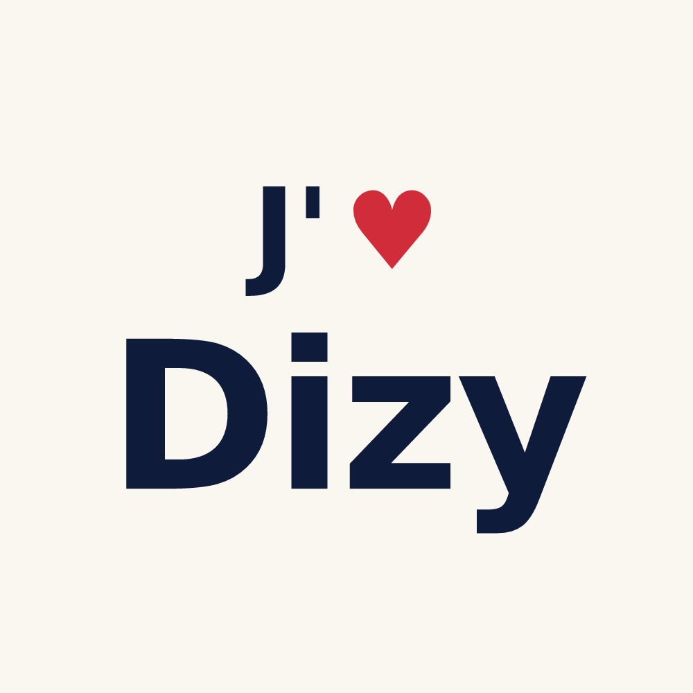 Tasse personnalisée Dizy — design J'aime Dizy