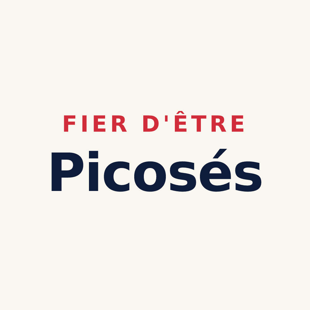 Tasse « Fier d'être Picosés » — design pour Dommartin-lès-Remiremont
