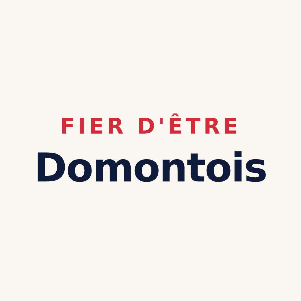 Tasse « Fier d'être Domontois » — design pour Domont