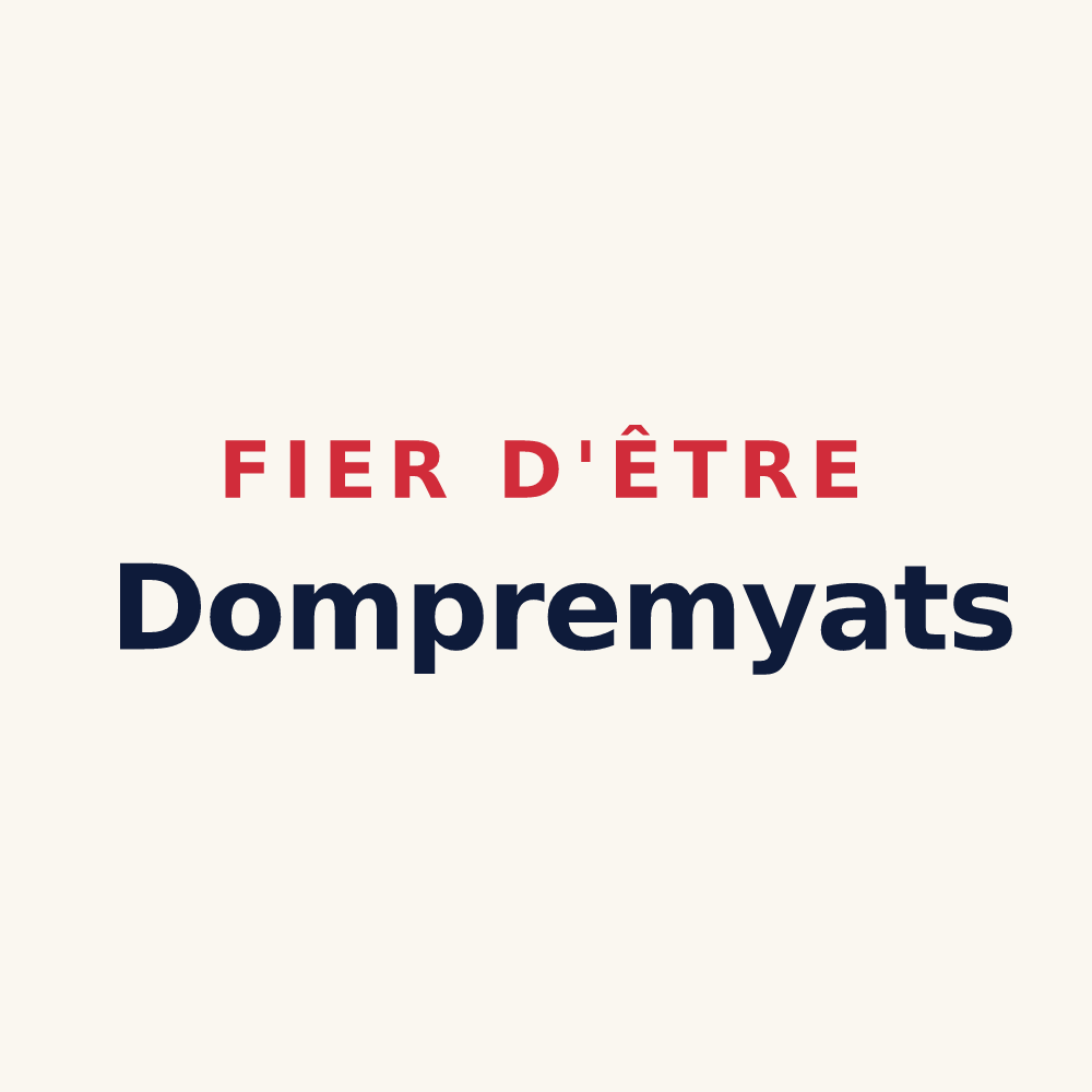 Tasse « Fier d'être Dompremyats » — design pour Dompremy
