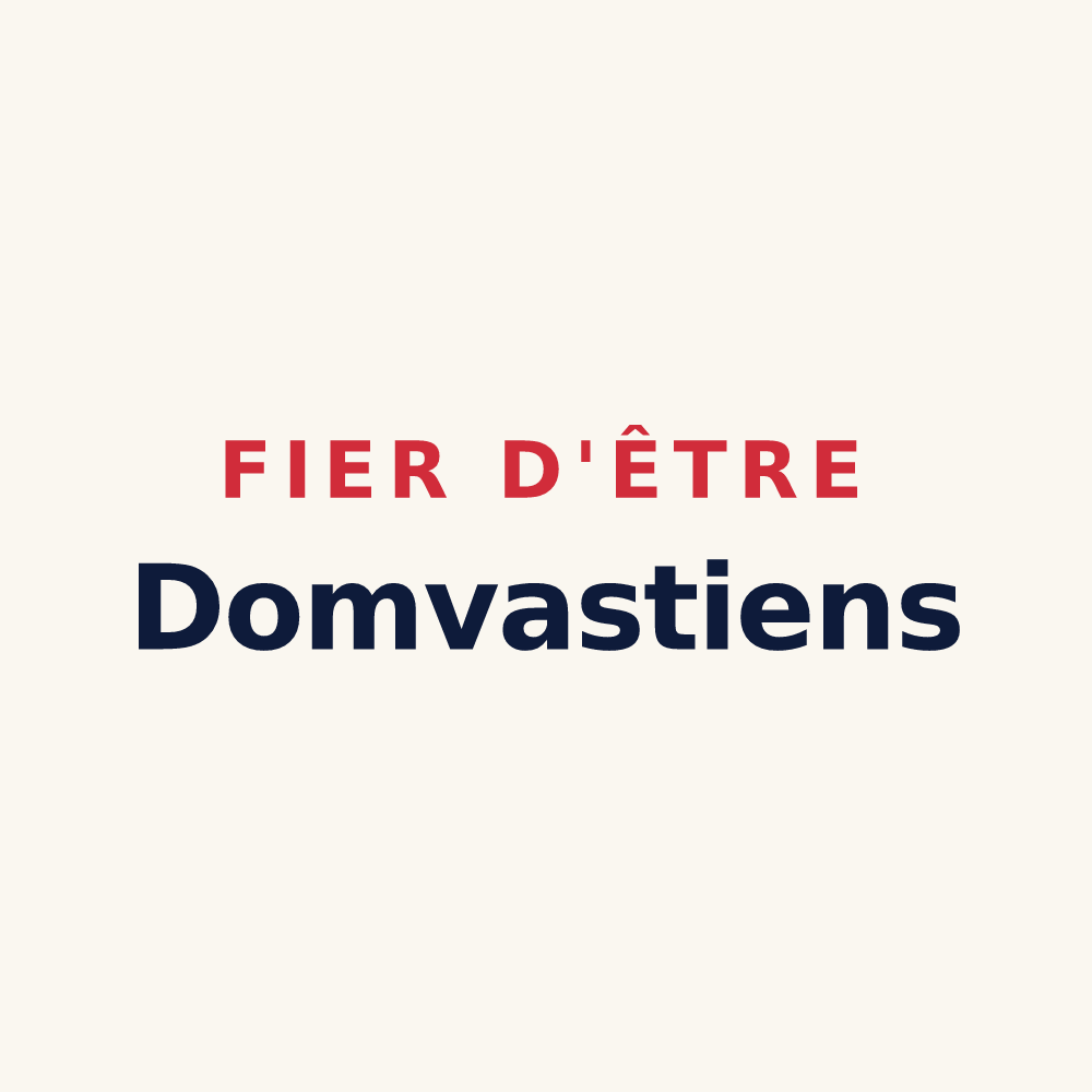 Tasse « Fier d'être Domvastiens » — design pour Domvast