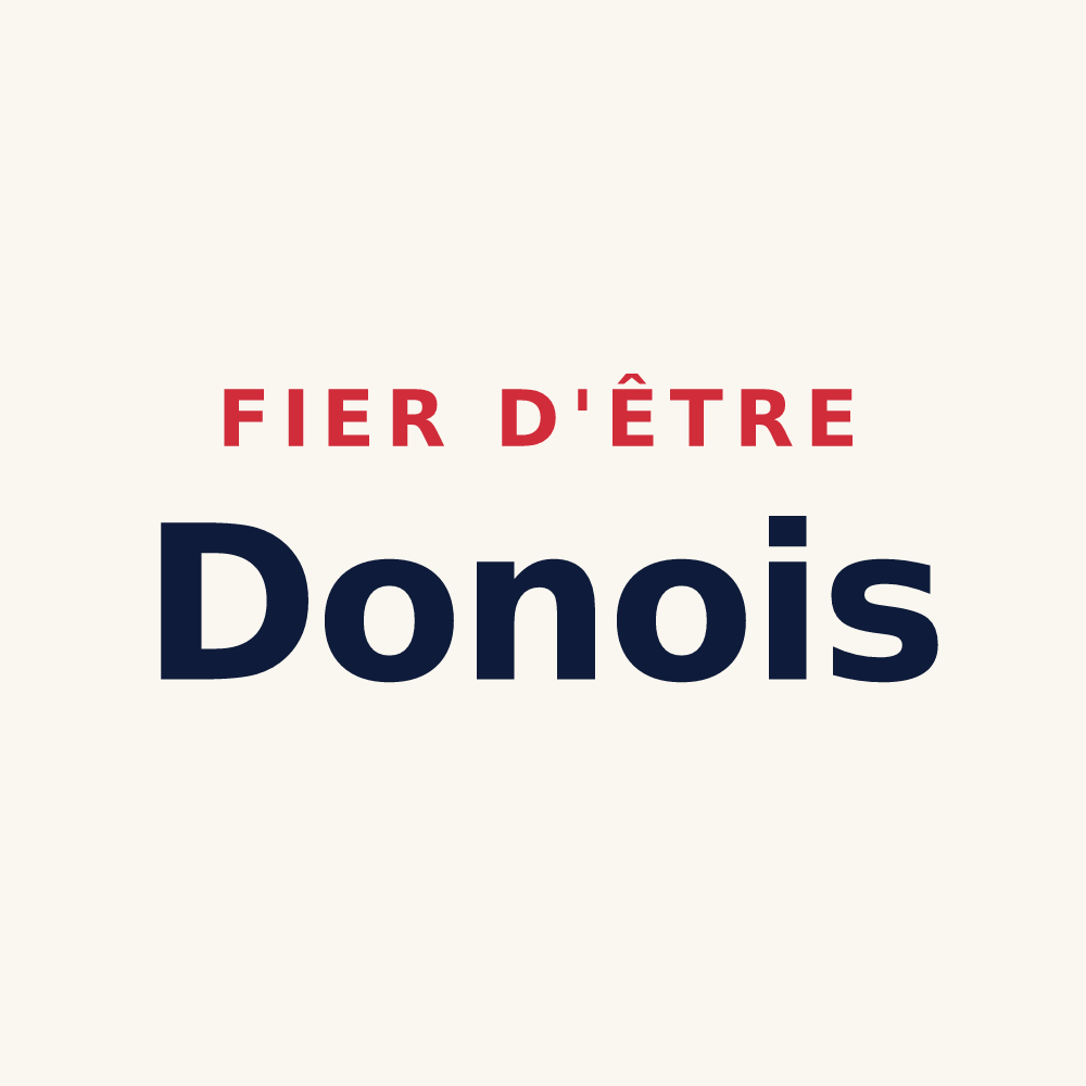 Tasse « Fier d'être Donois » — design pour Don