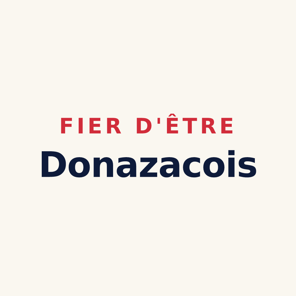 Tasse « Fier d'être Donazacois » — design pour Donazac