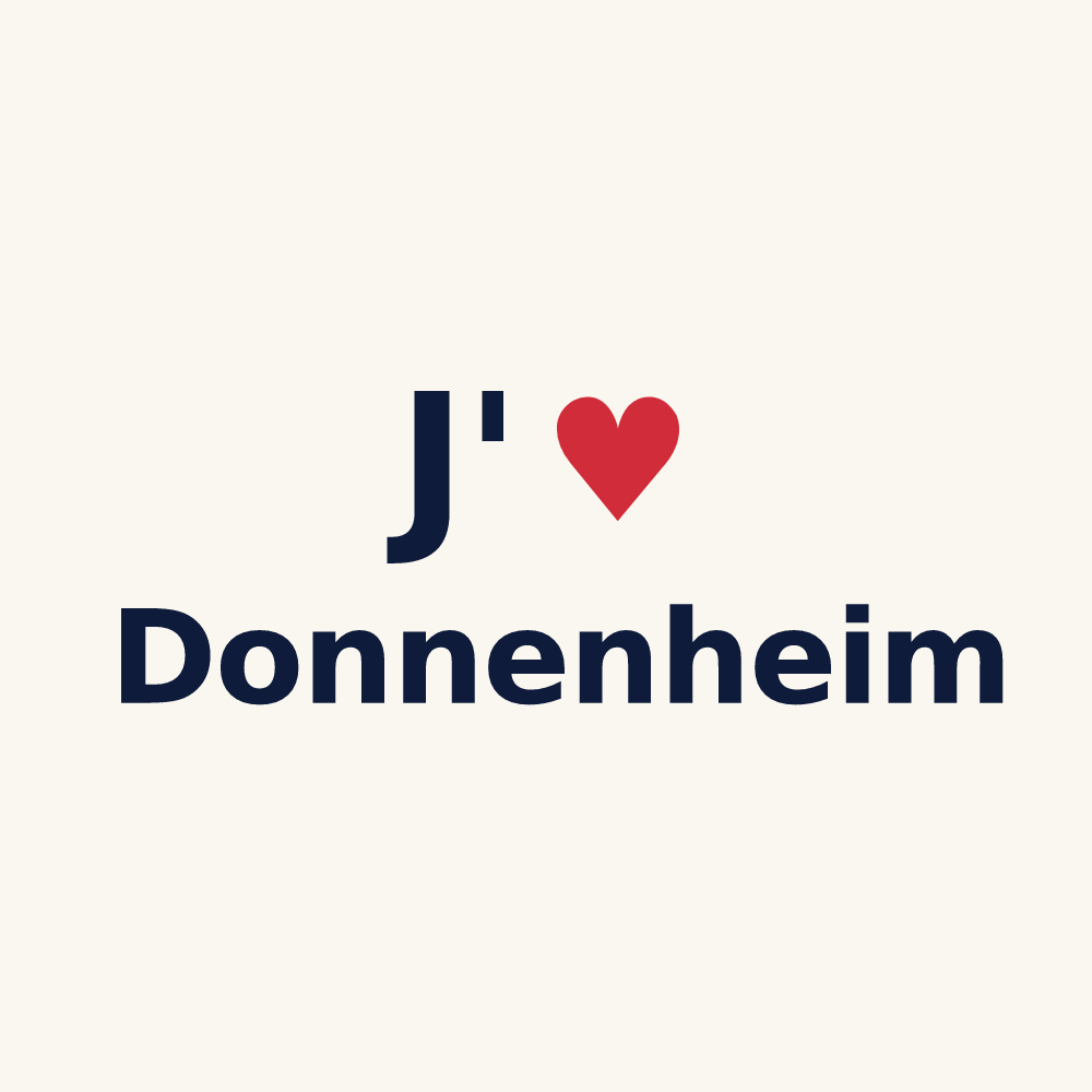 Tasse personnalisée Donnenheim — design J'aime Donnenheim