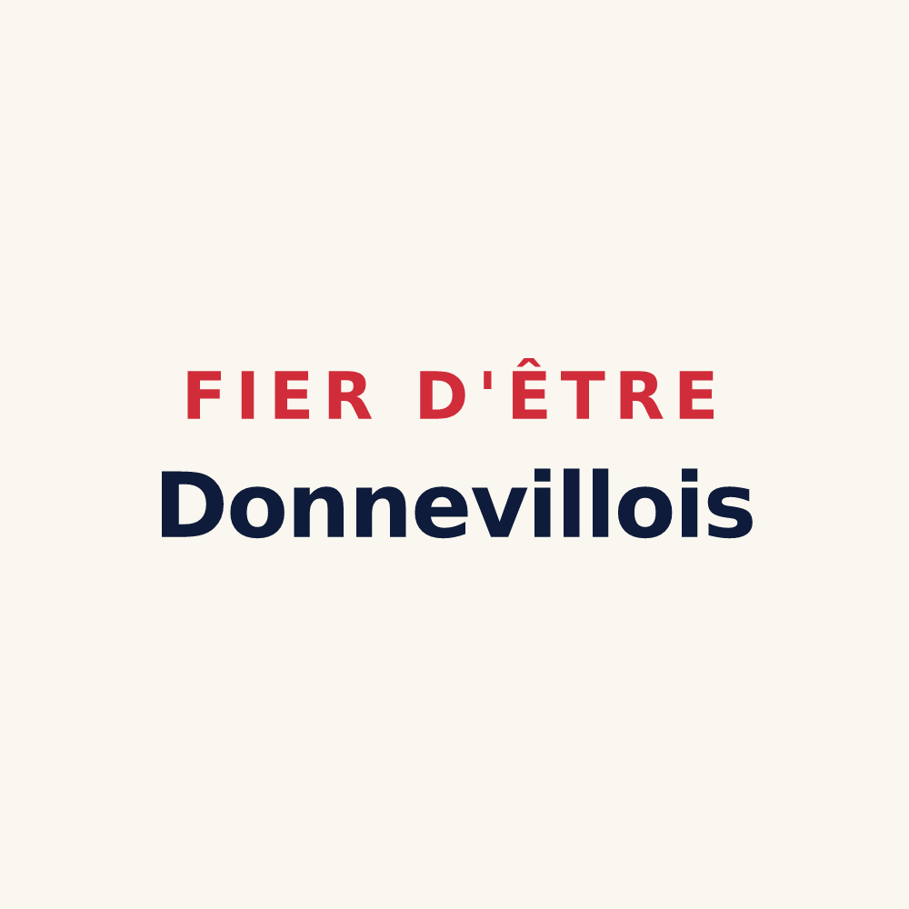 Tasse « Fier d'être Donnevillois » — design pour Donneville