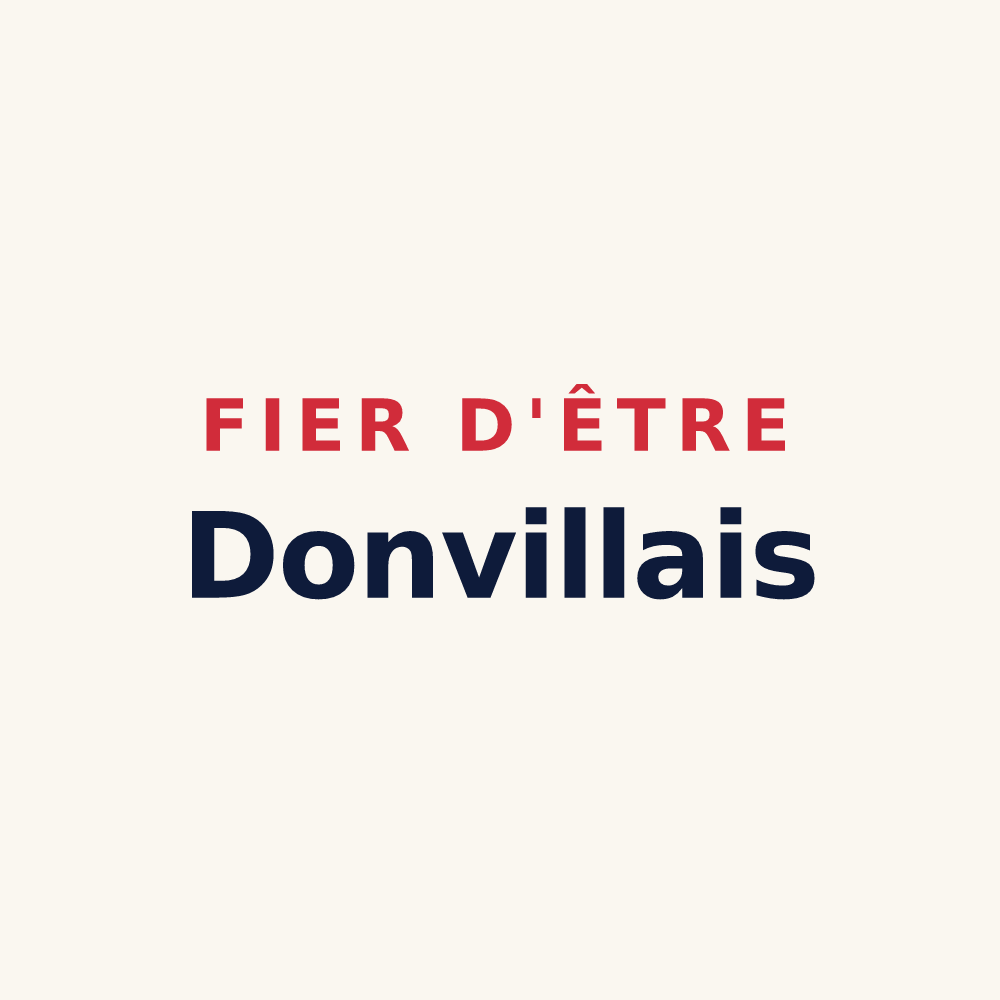 Tasse « Fier d'être Donvillais » — design pour Donville-les-Bains