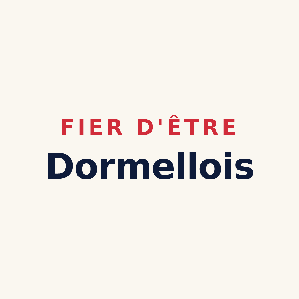 Tasse « Fier d'être Dormellois » — design pour Dormelles
