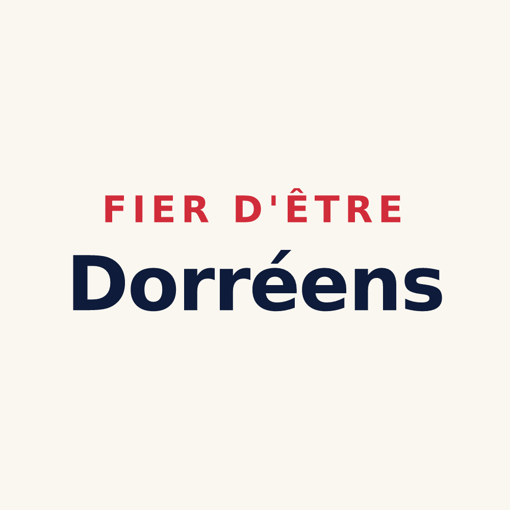 Tasse « Fier d'être Dorréens » — design pour Dorres