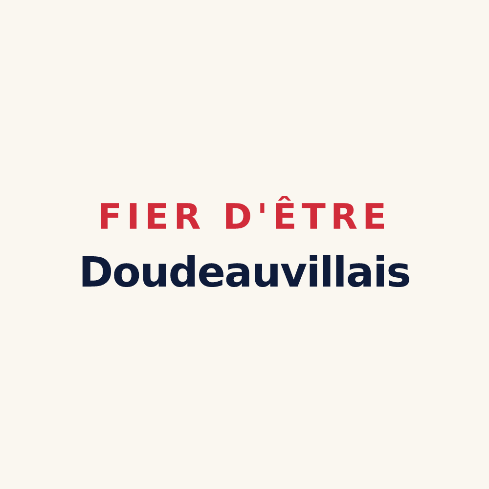 Tasse « Fier d'être Doudeauvillais » — design pour Doudeauville