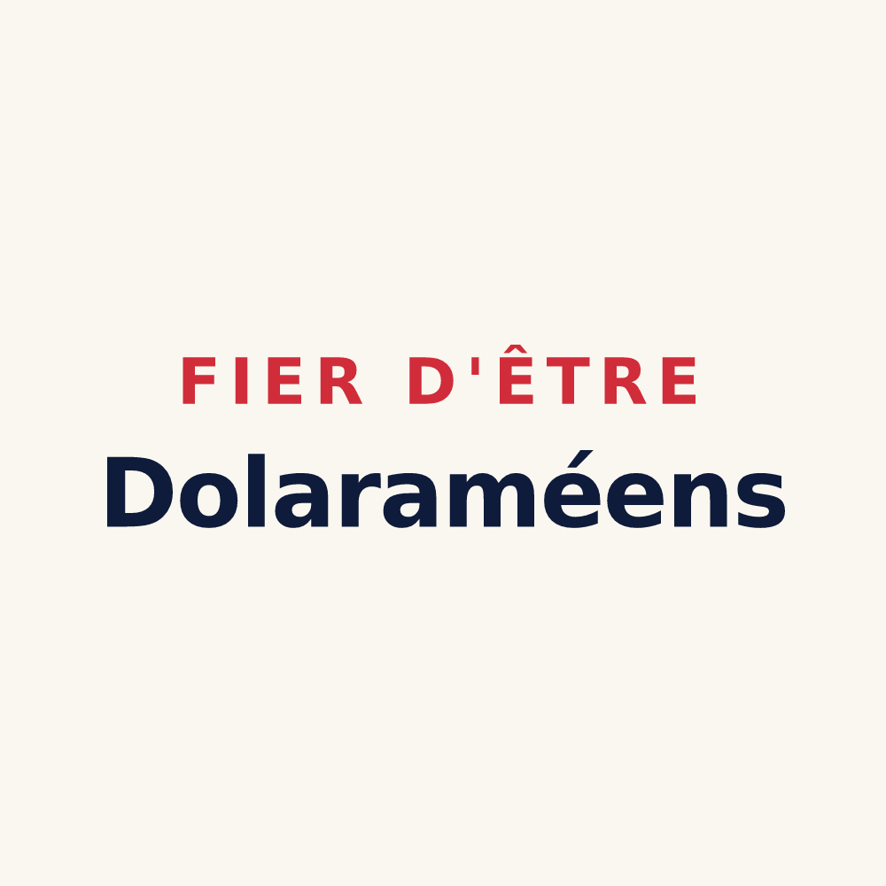 Tasse « Fier d'être Dolaraméens » — design pour Douy-la-Ramée