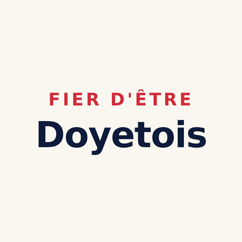 Tasse « Fier d'être Doyetois » — design pour Doyet