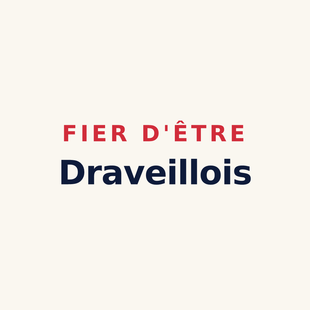 Tasse « Fier d'être Draveillois » — design pour Draveil