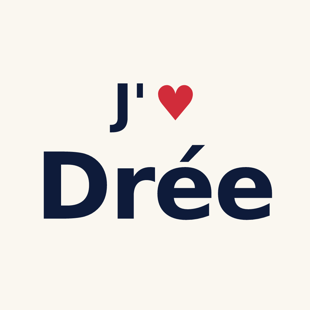 Tasse personnalisée Drée — design J'aime Drée