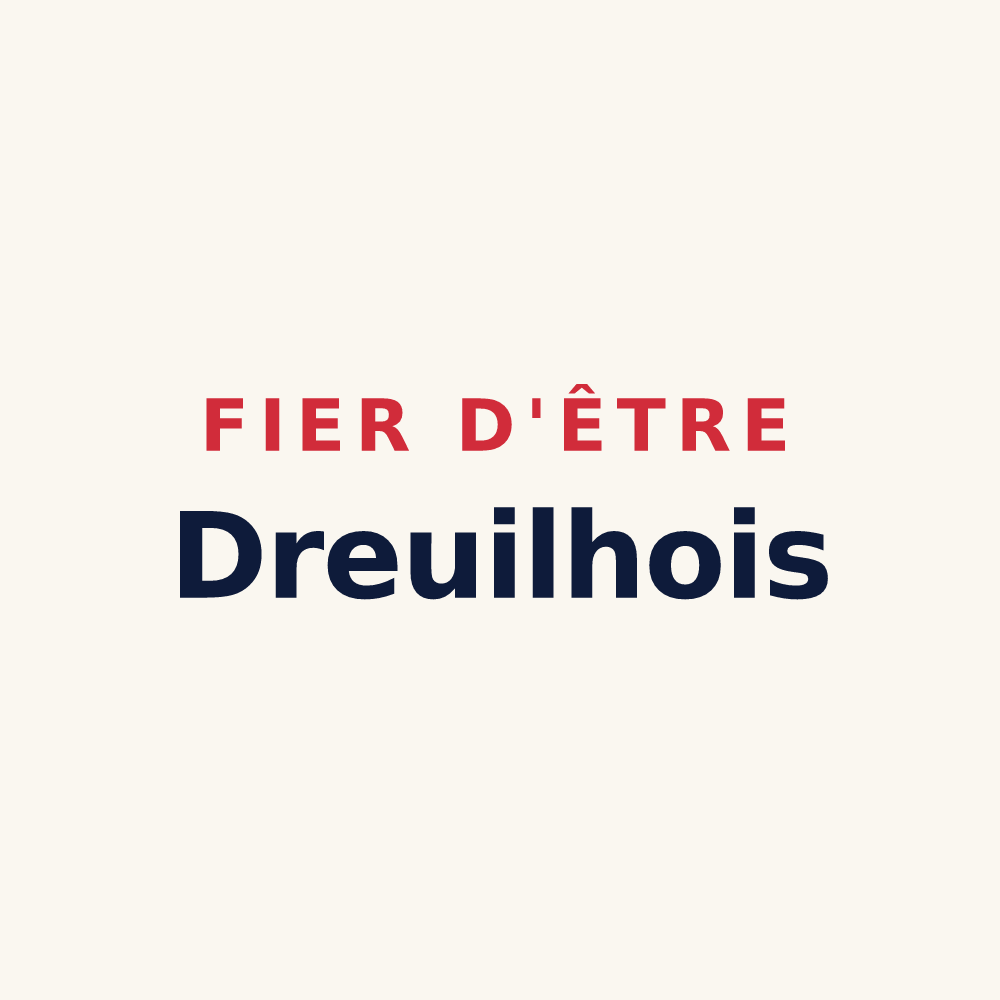 Tasse « Fier d'être Dreuilhois » — design pour Dreuilhe