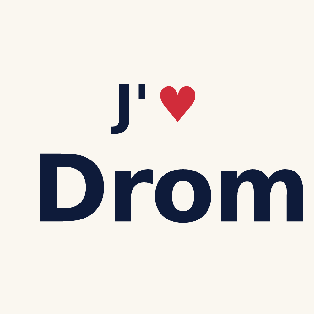 Tasse personnalisée Drom — design J'aime Drom