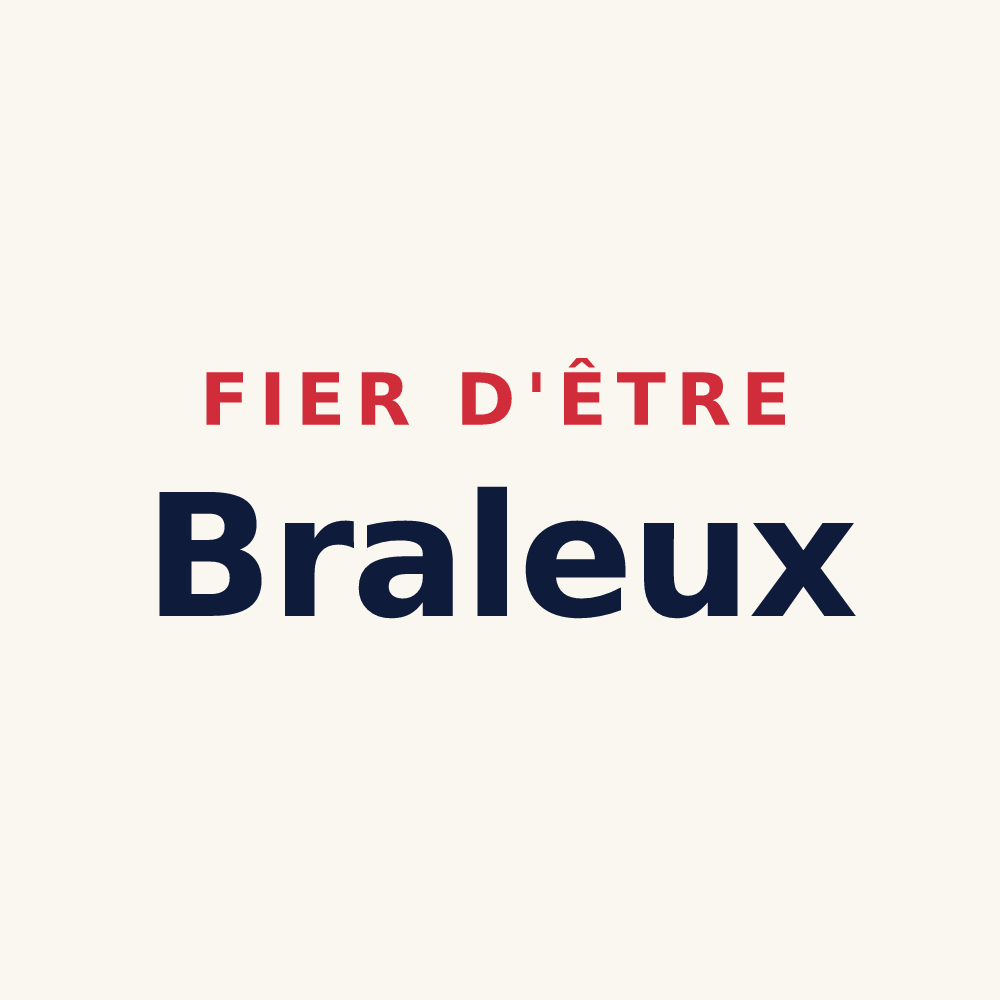Tasse « Fier d'être Braleux » — design pour Droupt-Saint-Basle