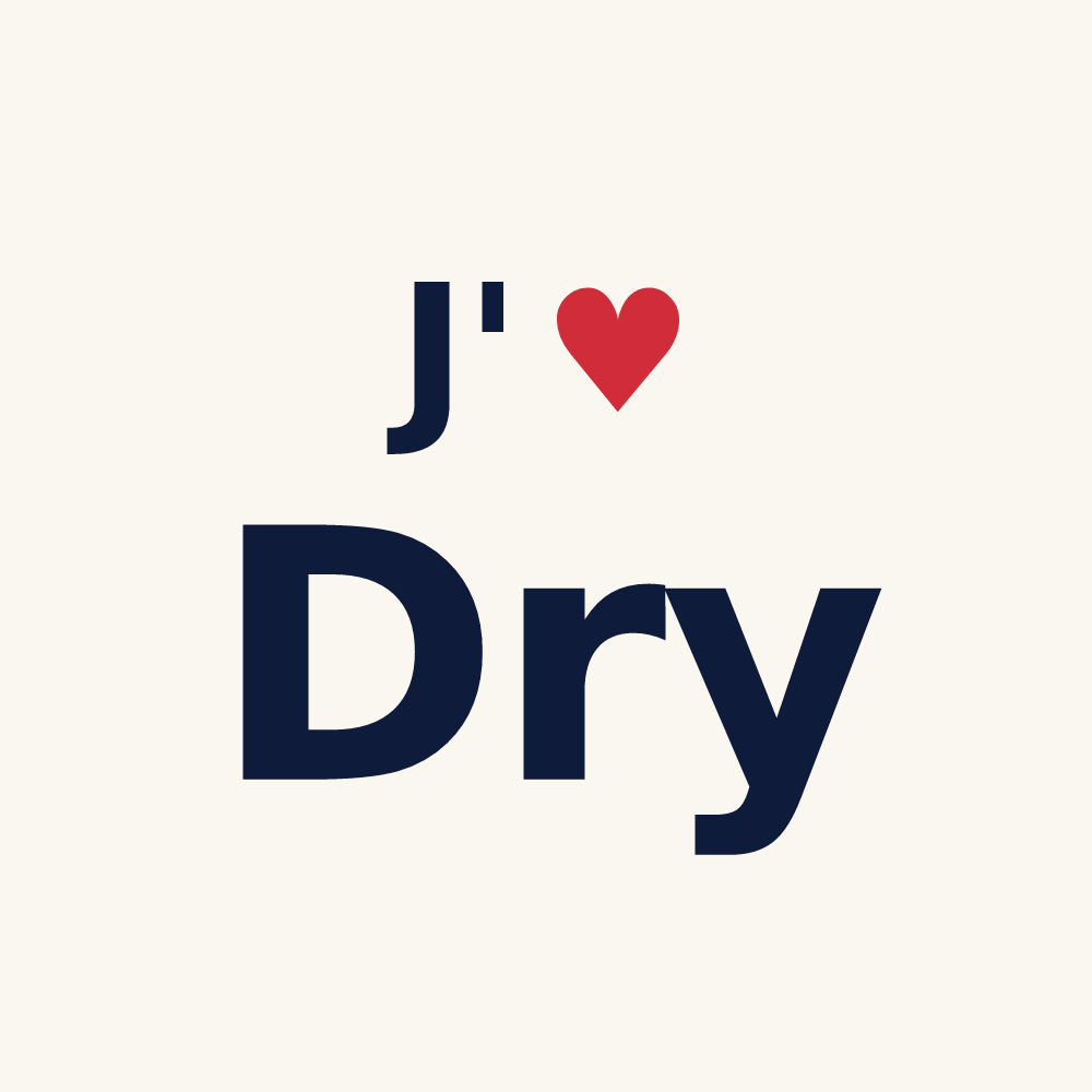 Tasse personnalisée Dry — design J'aime Dry