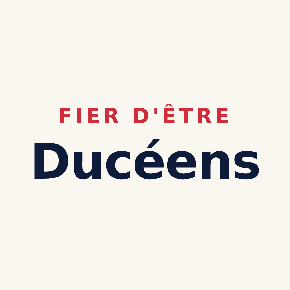 Tasse « Fier d'être Ducéens » — design pour Ducey-Les Chéris