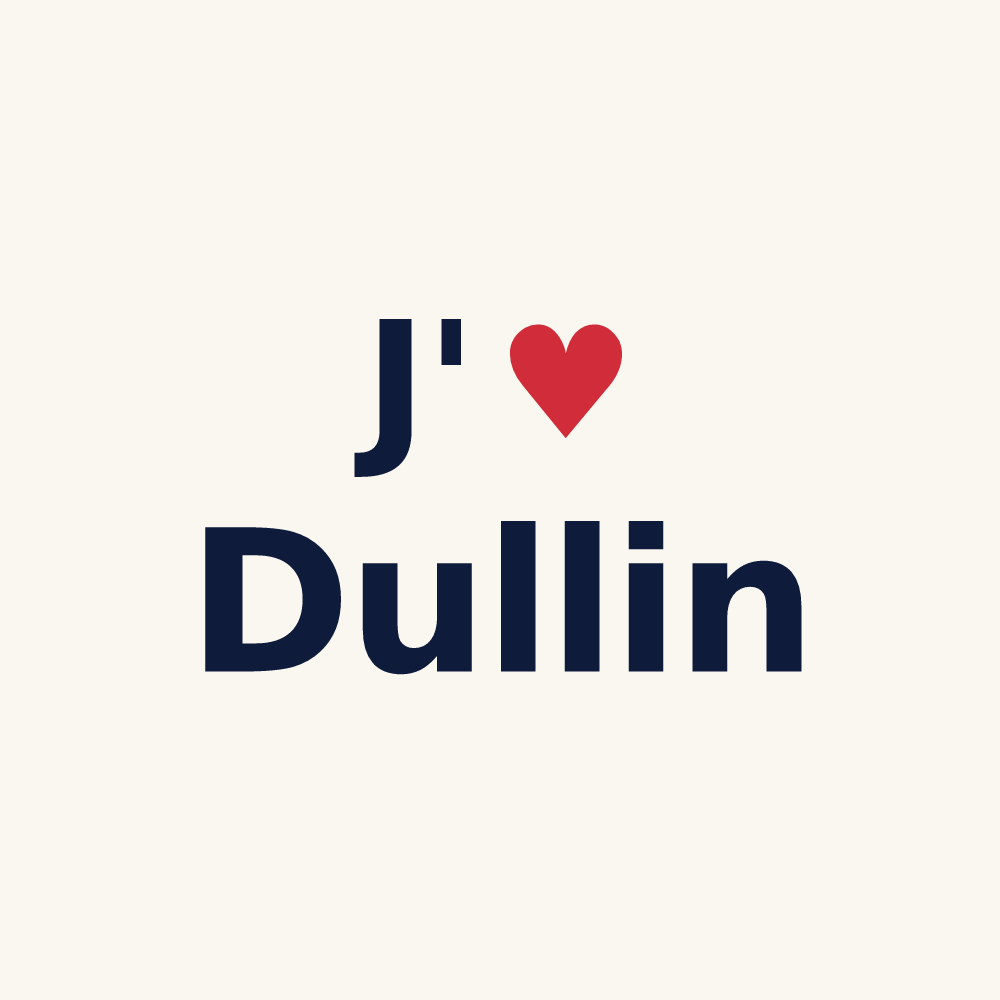 Tasse personnalisée Dullin — design J'aime Dullin