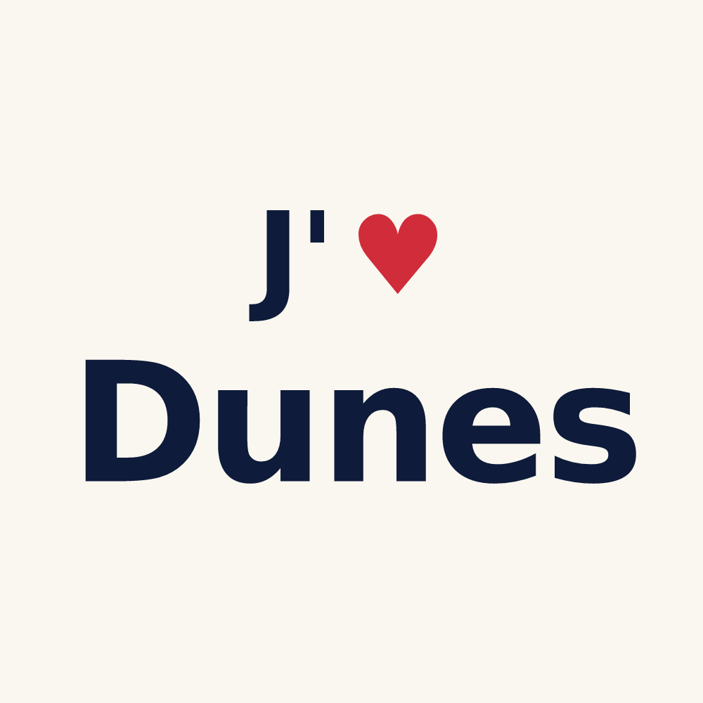 Tasse personnalisée Dunes — design J'aime Dunes