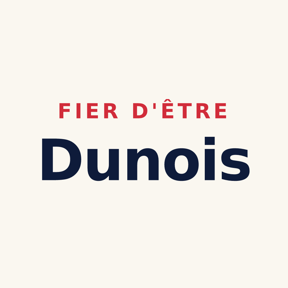 Tasse « Fier d'être Dunois » — design pour Dunes