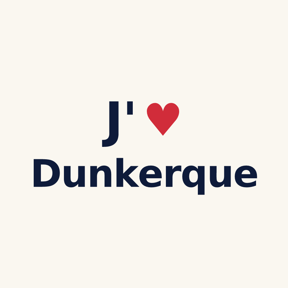 Tasse personnalisée Dunkerque — design J'aime Dunkerque