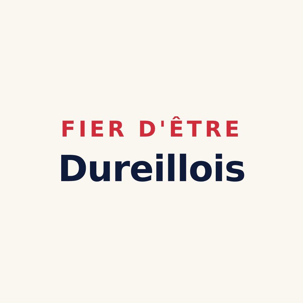 Tasse « Fier d'être Dureillois » — design pour Dureil