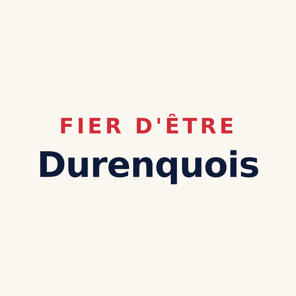 Tasse « Fier d'être Durenquois » — design pour Durenque
