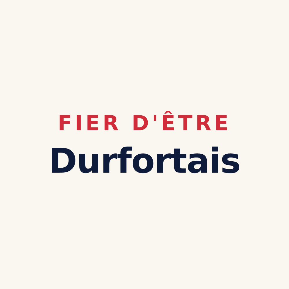 Tasse « Fier d'être Durfortais » — design pour Durfort-Lacapelette