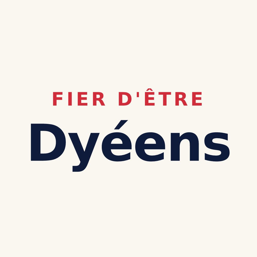 Tasse « Fier d'être Dyéens » — design pour Dyé
