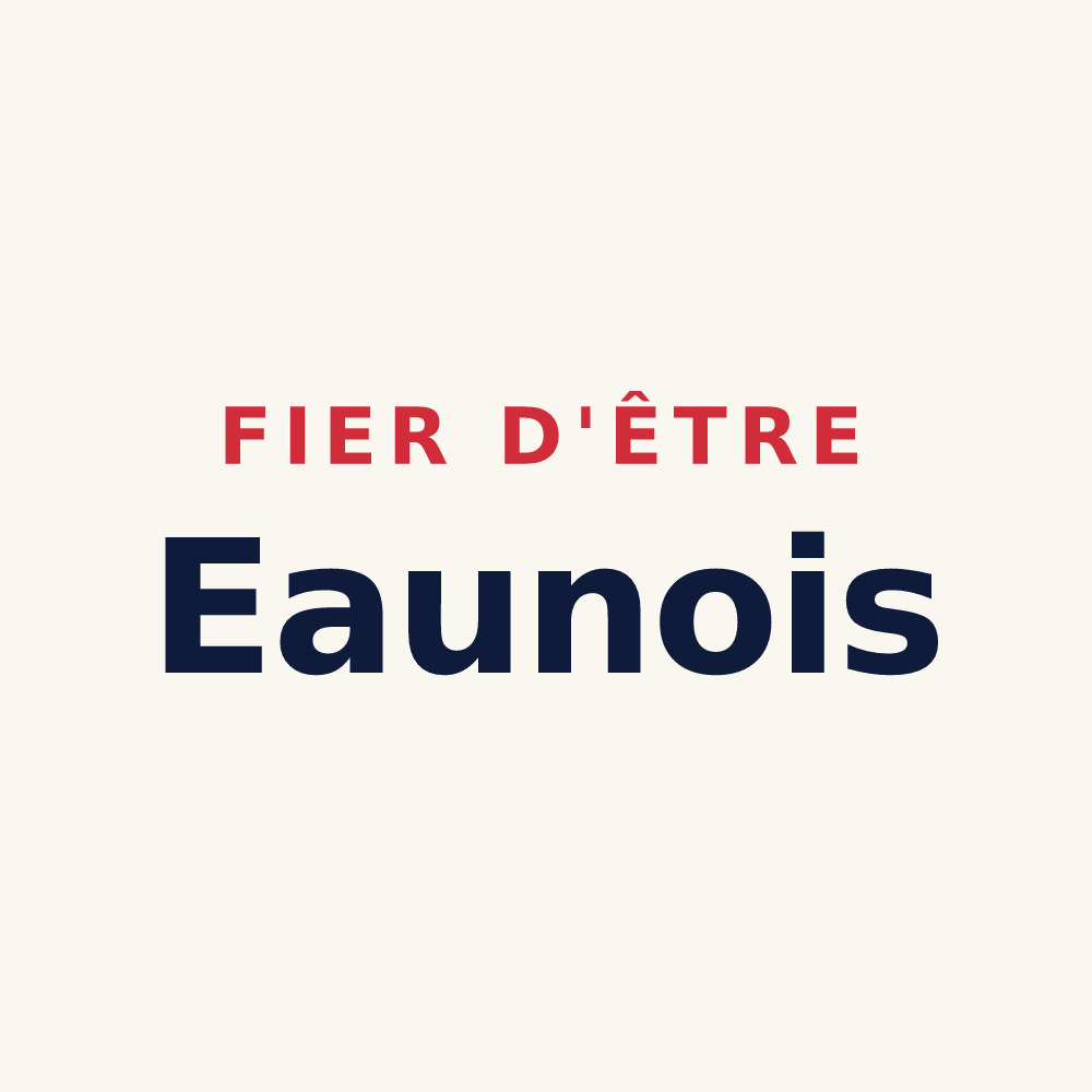 Tasse « Fier d'être Eaunois » — design pour Eaunes