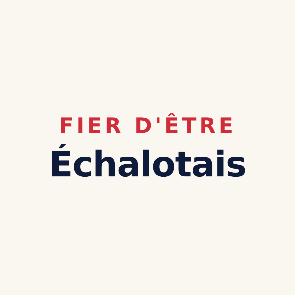 Tasse « Fier d'être Échalotais » — design pour Échalot