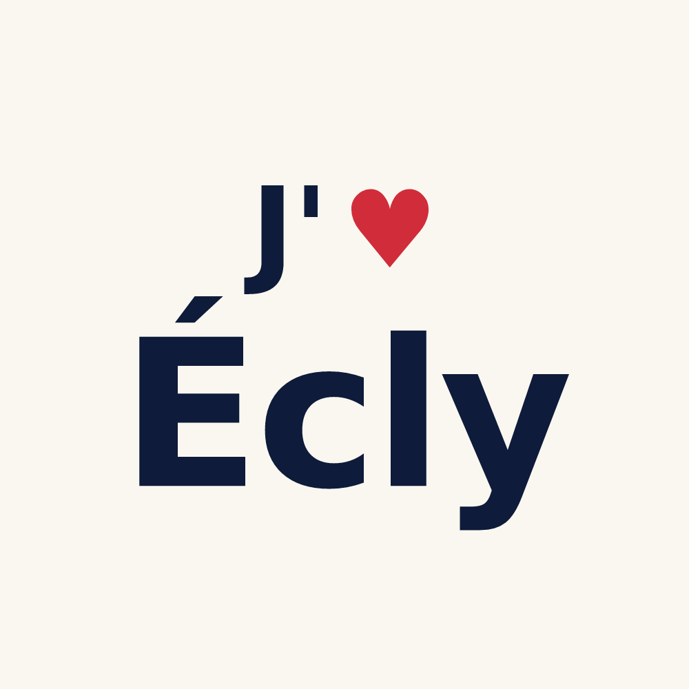 Tasse personnalisée Écly — design J'aime Écly