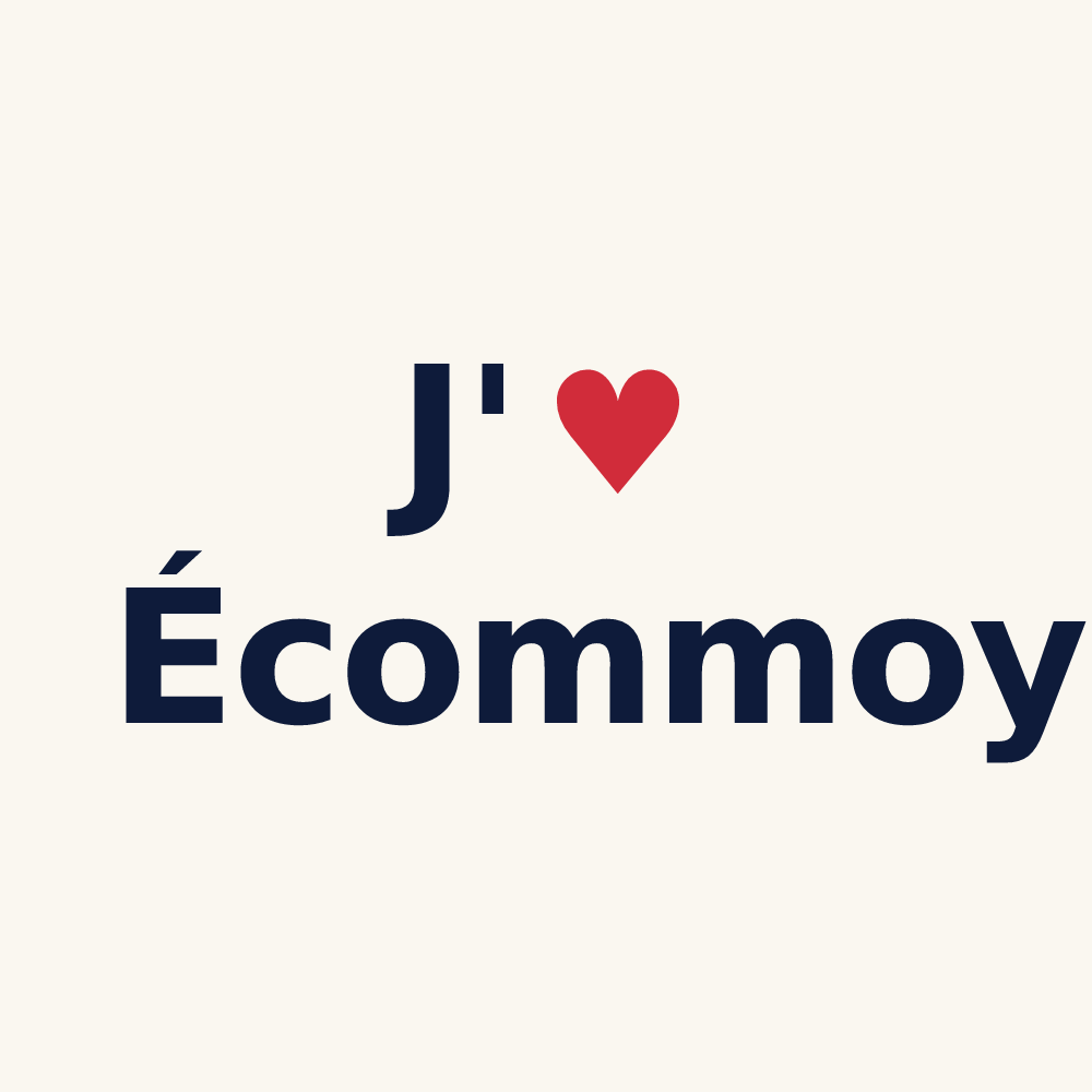 Tasse personnalisée Écommoy — design J'aime Écommoy