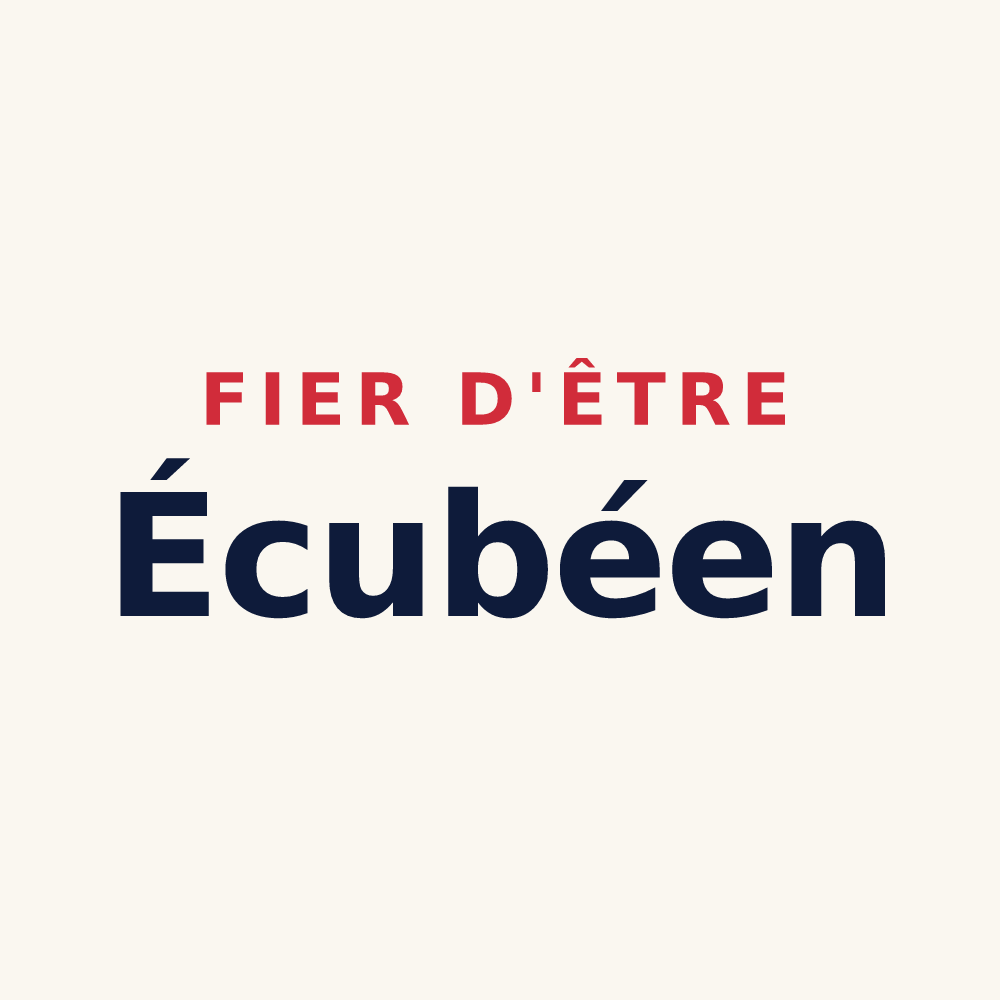 Tasse « Fier d'être Écubéen » — design pour Écouché-les-Vallées