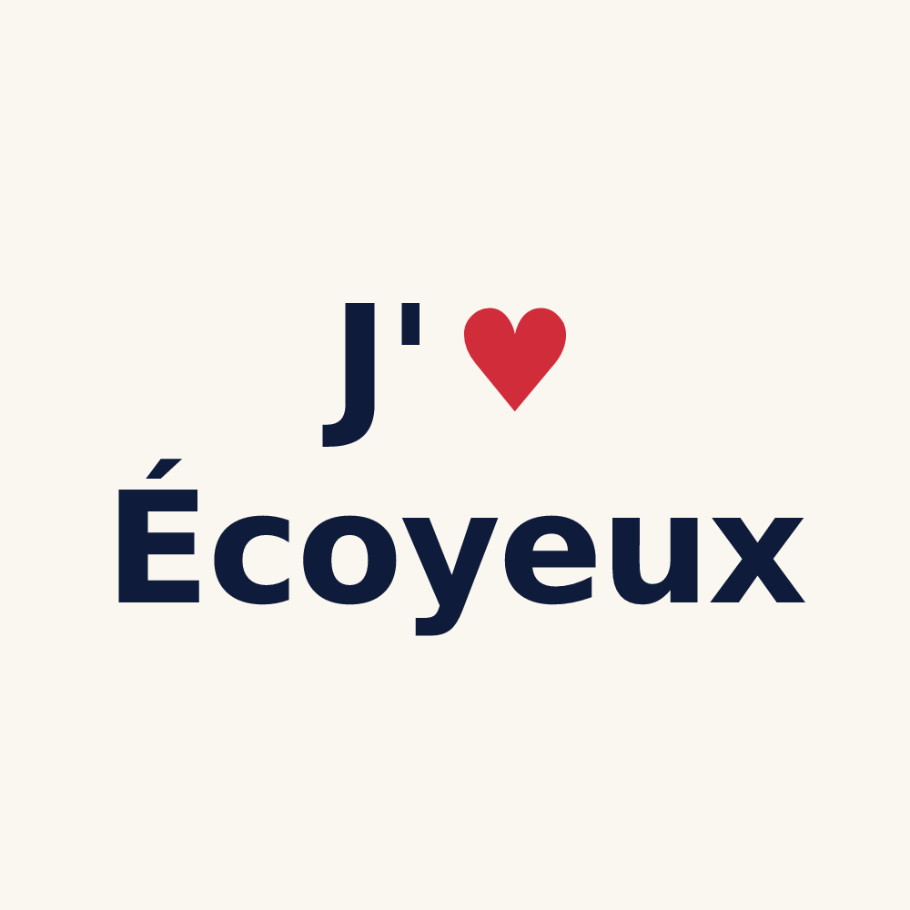 Tasse personnalisée Écoyeux — design J'aime Écoyeux