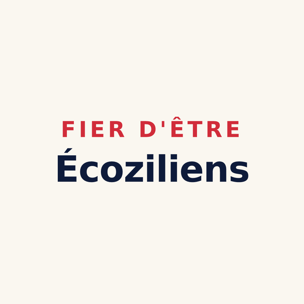 Tasse « Fier d'être Écoziliens » — design pour Écoyeux