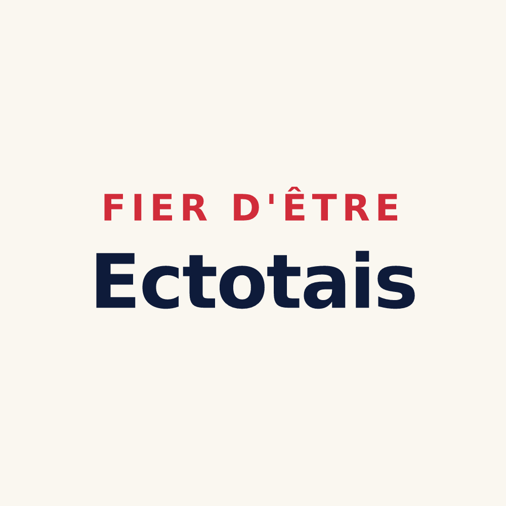 Tasse « Fier d'être Ectotais » — design pour Ectot-l'Auber