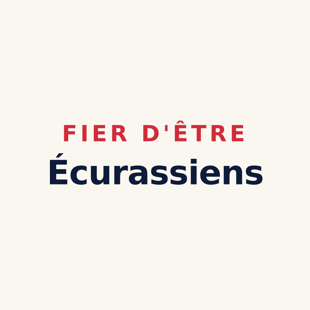 Tasse « Fier d'être Écurassiens » — design pour Écuras