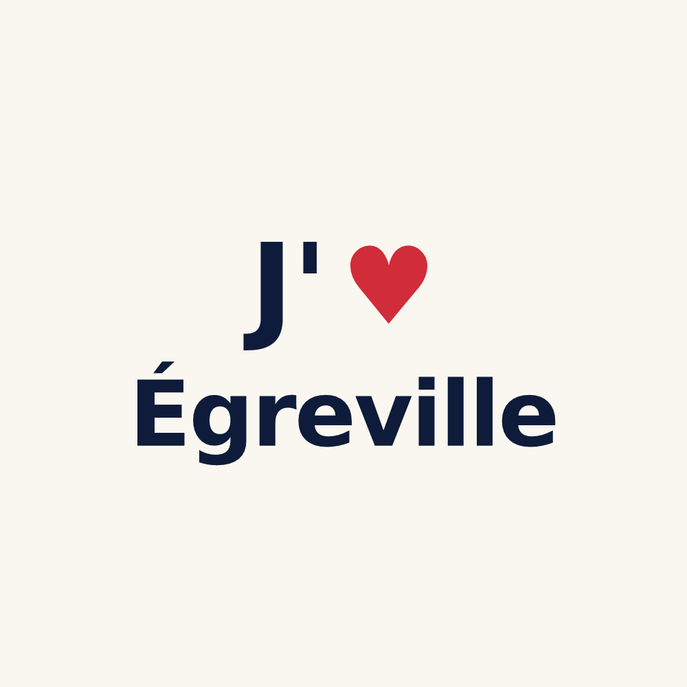 Tasse personnalisée Égreville — design J'aime Égreville