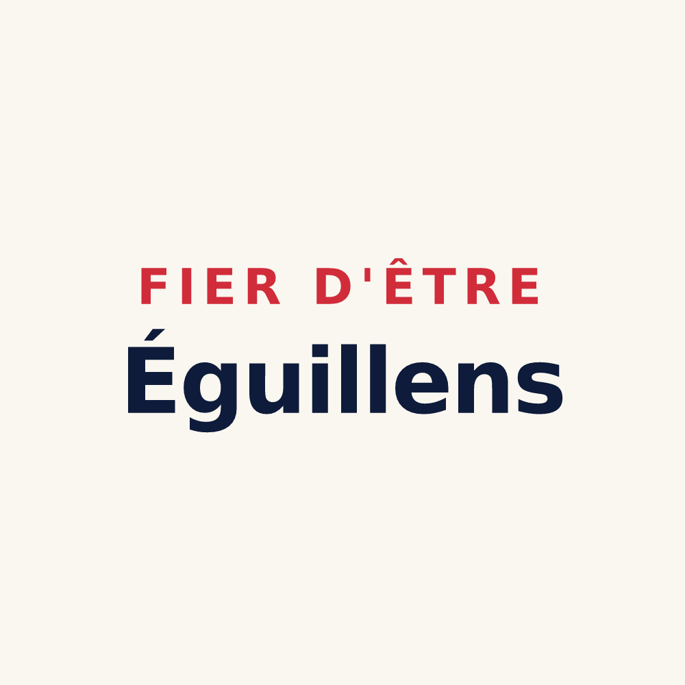 Tasse « Fier d'être Éguillens » — design pour Éguilles