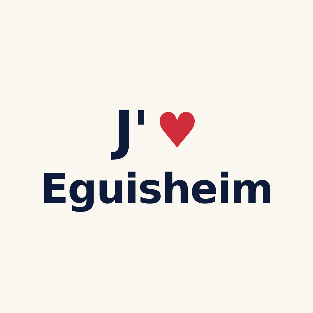 Tasse personnalisée Eguisheim — design J'aime Eguisheim