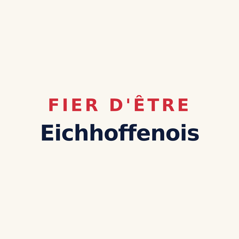 Tasse « Fier d'être Eichhoffenois » — design pour Eichhoffen