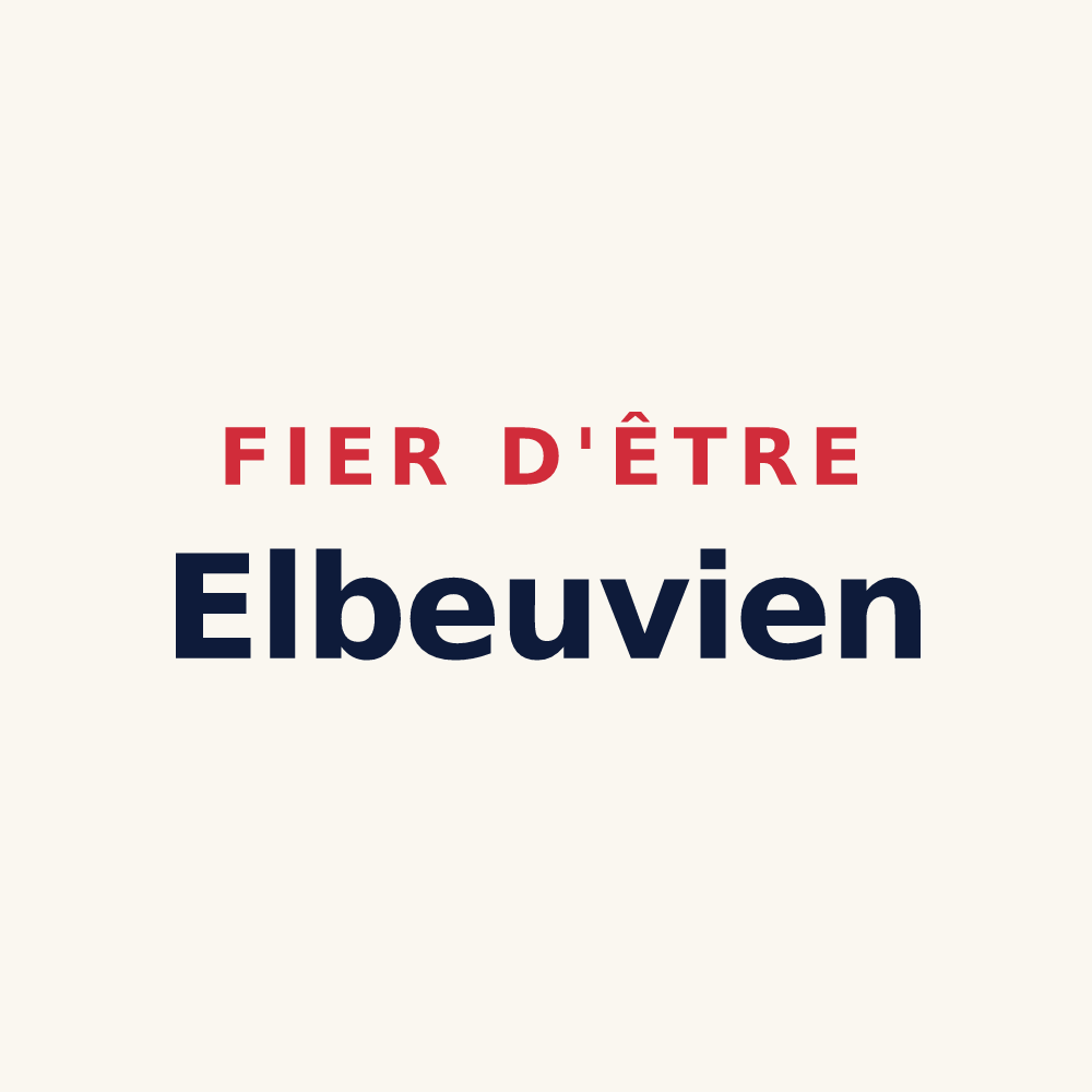 Tasse « Fier d'être Elbeuvien » — design pour Elbeuf
