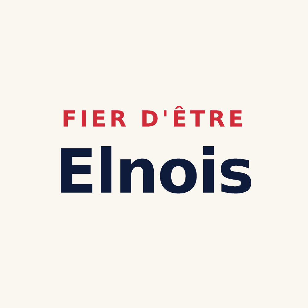 Tasse « Fier d'être Elnois » — design pour Elnes